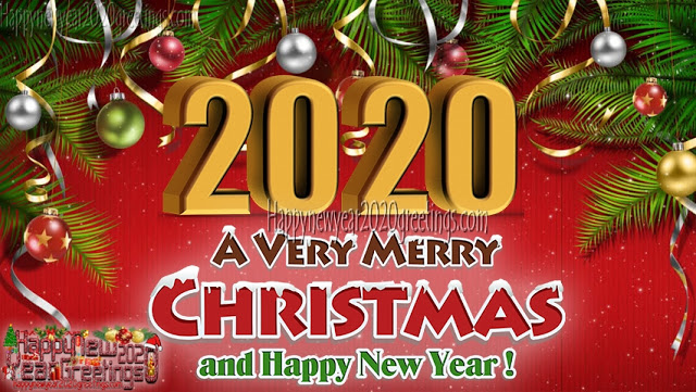 Chúc mừng Giáng Sinh và Năm mới  2020